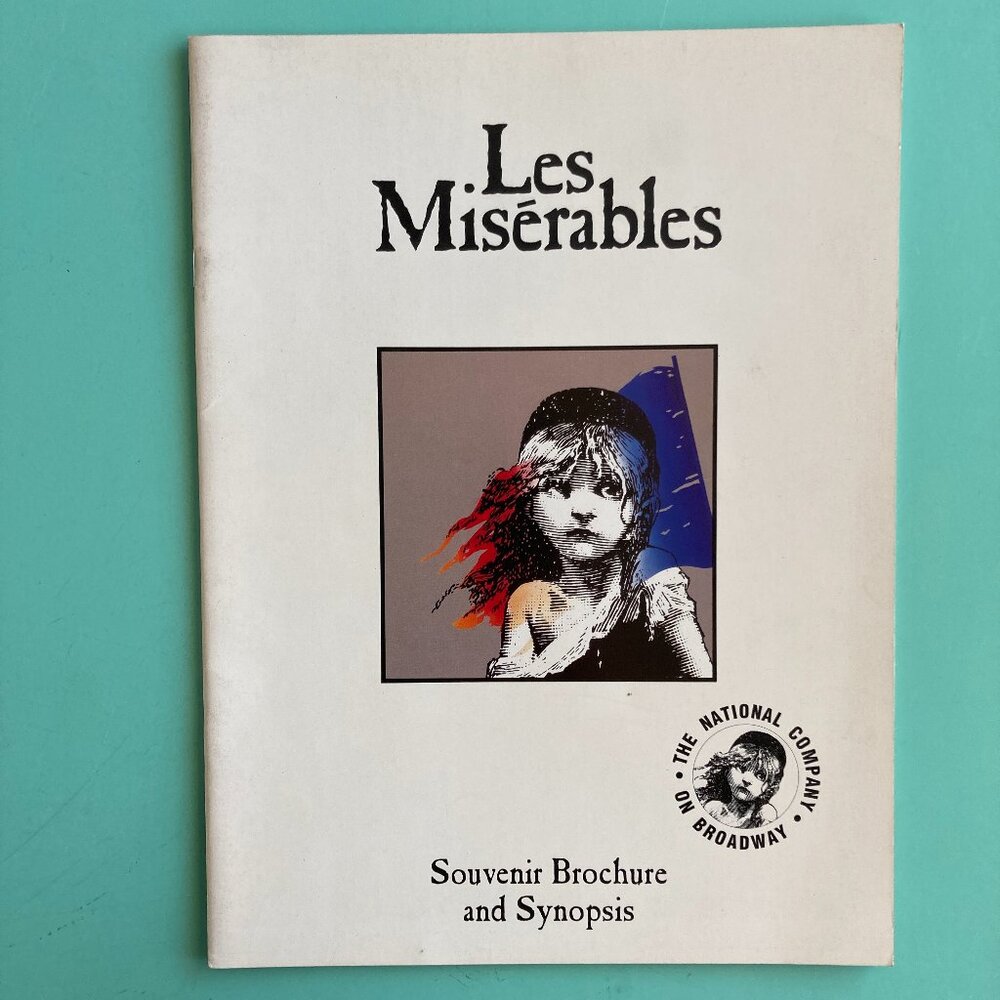 LES MISERABLES Souvenir Program Robert Evan Lisa Capps The National Company